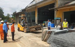 Dẹp nạn lấn chiếm hành lang đường Hồ Chí Minh dưới chân đèo Lò Xo