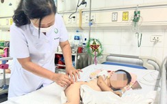 Xót lòng trẻ nhỏ chấn thương nghiêm trọng sau TNGT