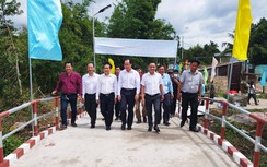 Khánh thành cầu dân sinh ở Cần Thơ do Báo Giao thông tài trợ