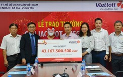 Kết quả xổ số Vietlott 18/9: Một người trúng 43 tỷ đồng