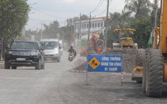 Đồng Nai: Dự án đường 768 thi công ì ạch, nguy cơ tai nạn giao thông
