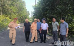 Vụ xe chở VLXD làm biến dạng đường: Chỉ đạo xử lý nghiêm xe vi phạm