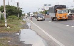 Khắc phục tình trạng hư hỏng, đọng nước trên QL1 qua Long An