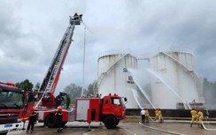 Xử lý tình huống cháy nổ kho nhiên liệu hàng không Việt Nam tại Phú Quốc