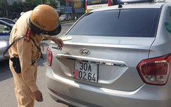 Lật tẩy chiêu trò che biển số “né” phạt nguội
