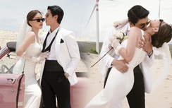 Bình An hôn táo bạo Phương Nga bên siêu xe