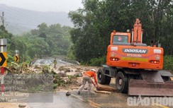 Tổng lực thông điểm sạt lở đường Hồ Chí Minh qua Quảng Nam