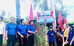 Tuổi trẻ Quảng Ngãi viết câu chuyện đẹp xây dựng hạ tầng giao thông