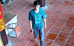 Nam thanh niên ngang nhiên đập phá hòm công đức, trộm tiền giữa ban ngày
