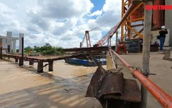 Video: Toàn cảnh vụ sập sàn thi công cầu Mỹ Thuận 2, một công nhân mất tích