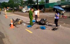 Chồng tử vong, vợ bị thương sau tai nạn ở Hòa Bình