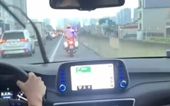 Sự thật clip CSGT dẫn đường cho xe cá nhân đi làn khẩn cấp trên vành đai 3