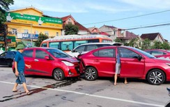 Tai nạn liên hoàn ở TP Vinh, 3 phụ nữ bị thương nặng