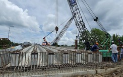 Hợp long cầu Tây Đô ở Cần Thơ, phấn đấu cuối năm thông xe