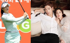 Nữ golf thủ xinh đẹp hành động lạ giữa tin đồn ngoại tình với Bi Rain