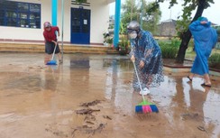 Lũ lên, nhiều nơi ở Đà Nẵng, Quảng Nam, Phú Yên cho học sinh nghỉ học
