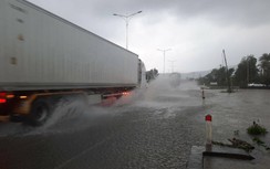 Thừa Thiên Huế: Mưa to, QL1 qua Lộc Trì tái ngập lụt trở lại