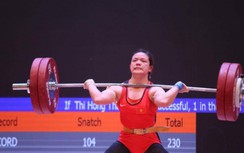 Nhà vô địch cử tạ SEA Games đoạt liền 3 HCV châu Á