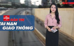 Video TNGT 14/10: Xe tải bị kẹp giữa 2 xe container tài xế xe tải tử vong
