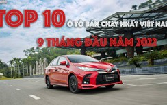 Infographic: TOP 10 ô tô bán chạy nhất từ đầu năm 2022