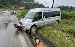 Bị xe khách tông lọt xuống mương, nam thanh niên tử vong tại chỗ