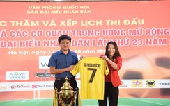 Hơn 200 triệu đồng tiền thưởng tại giải bóng đá các cơ quan Trung ương