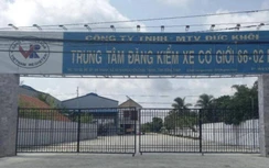 Đình chỉ hoạt động trung tâm đăng kiểm nhận hối lộ