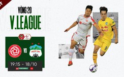Trực tiếp V-League 2022 ngày 18/10, VTV5 trực tiếp bóng đá hôm nay