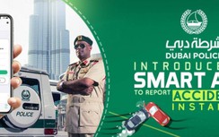 Dubai: Nộp phạt, báo cáo tai nạn qua ứng dụng của cảnh sát