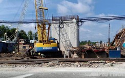 Điều chỉnh giao thông khi lao lắp dầm cầu Bạc Liêu - Cà Mau