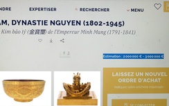 "Báu vật" triều Nguyễn được rao bán 72 tỷ đồng tại Pháp
