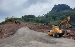 Thông tuyến QL15D lên cửa khẩu La Lay sau hơn 1 tuần thi công thần tốc