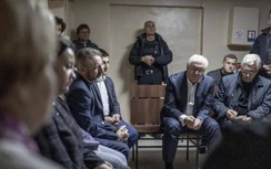 Tổng thống Đức phải xuống hầm trú ẩn khi tới thăm Ukraine