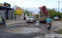 Đường Giồng Nhãn - Gò Cát nát như tương, công ty nhận sửa chữa vẫn hứa...