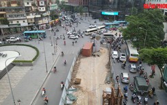 Hà Nội: Ám ảnh ùn tắc, ô nhiễm vì cầu vượt chữ C thi công rùa bò