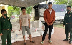 Quyết liệt truy đuổi 25km, chặn bắt xe tải chở hàng lậu, hàng cấm trên QL9