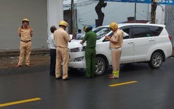 Sóc Trăng: Cố tình đi vào tuyến đường trong giờ cấm, nhiều ô tô bị xử phạt