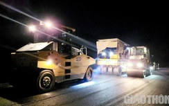 Tăng ca đêm, điều phối thiết bị đẩy thi công cao tốc Cam Lộ-La Sơn về đích