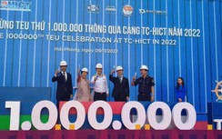 Cảng nước sâu duy nhất miền Bắc đón TEU thứ 1 triệu thông qua