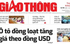 Tin mới nhất, hay nhất trên Báo Giao thông ngày 11/11/2022