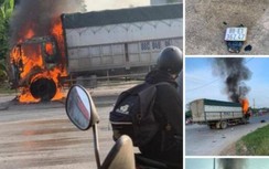 Sau va chạm, xe máy phát nổ, ô tô bốc cháy khiến 1 người tử vong