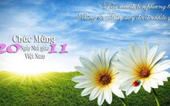 Lời chúc 20/11 dành tặng thầy cô giáo ngắn gọn, ý nghĩa, hay nhất 2022