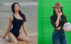 Mê đắm đường cong mướt mắt của nữ MC Nóng cùng World Cup 2022