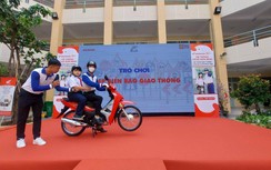 Sôi động buổi tuyên truyền an toàn giao thông tại trường học ở TP.HCM
