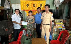 An Giang tổ chức thăm 19 gia đình nạn nhân TNGT có hoàn cảnh khó khăn