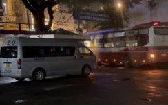 Video: Cận cảnh xe khách Thành Bưởi tập kết đón khách trong khu đất vàng