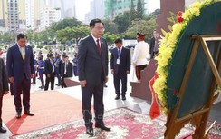 Toàn cảnh các hoạt động của Chủ tịch Quốc hội ngay sau khi tới Campuchia