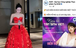 Trường đại học ở TP.HCM "quay xe" sau khi Hiền Hồ bị dân mạng phản ứng