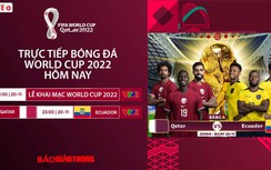 Trực tiếp World Cup 2022 ngày 20/11, VTV2 trực tiếp bóng đá hôm nay