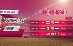 Lịch thi đấu bóng đá World Cup 2022 ngày 21/11, rạng sáng 22/11